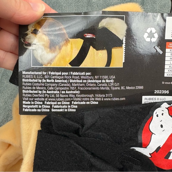 Dog costume ghost busters size XL - Picture 6 of 7